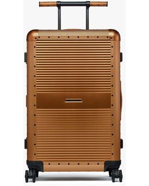 MCM X Rawrow Ottomar Check-in Trolley - Brown