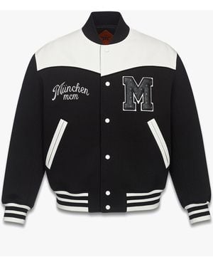 MCM München Ponte Varsity Jacket - Black