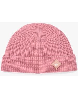 MCM Essential Wool Beanie - Pink