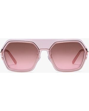 MCM Geometric Sunglasses - Pink