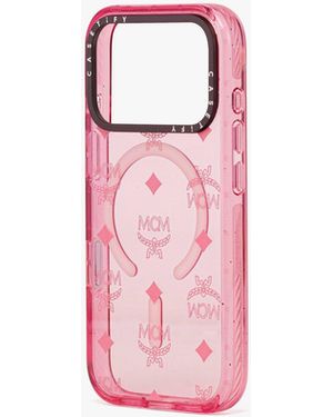 MCM Iphone 17 Pro Max X Casetify Monogram Impact Iphone Case in