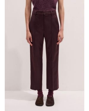 ME+EM Luxe Slim Crop - Red