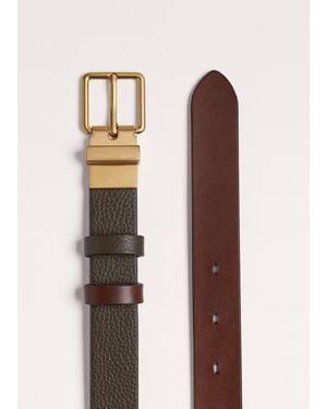 ME+EM Reversible Belt + Keeper - Natural