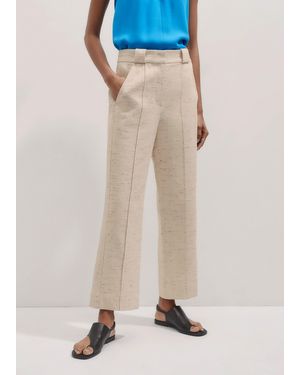 ME+EM Slim Crop Trouser - Multicolour