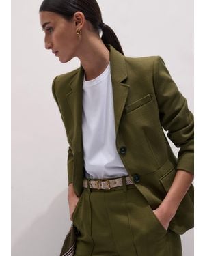 ME+EM Event Ready Corset Jacket - Green