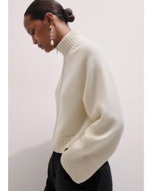 ME+EM Two-Way Zip Jacket - Natural