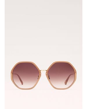 ME+EM Heptagonal Sunglasses Smokey - Pink