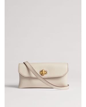 ME+EM The Small Leather Pouch - Natural
