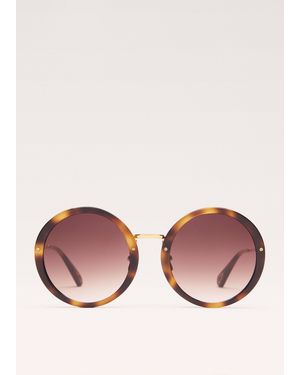 ME+EM Circular Sunglasses Light Tortoiseshell - Pink