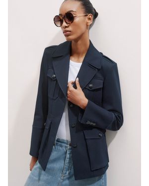 ME+EM Military Jacket - Blue