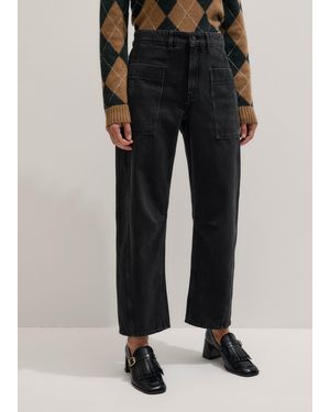 ME+EM Patch Pocket Engineered Jean - Black