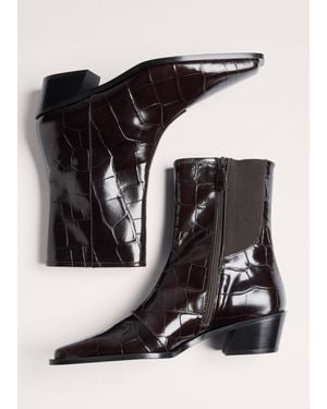 ME+EM Western Boot - Black