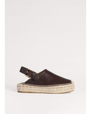 ME+EM Slingback Espadrille - Brown