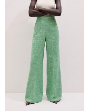 ME+EM Wide-Leg Pant - Green