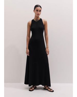 ME+EM Fit And Flare Maxi Dress - Blue
