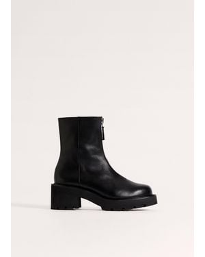 ME+EM Zip Front Boot - Black
