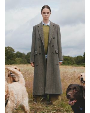 ME+EM Wool-Blend Tomboy Heritage Coat - Natural