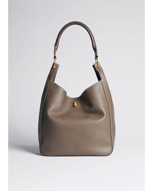 ME+EM Twist Lock Tote - Gray
