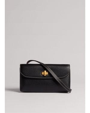 ME+EM The Small Leather Pouch - Black