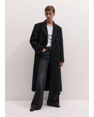 ME+EM Oversized Coat - Black