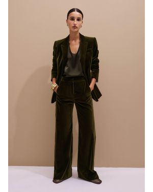 ME+EM Velvet Pant - Natural