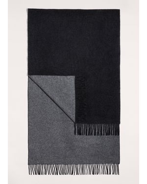 ME+EM Cashmere Blend Travel Scarf - Black