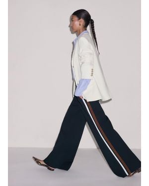 ME+EM Side Stripe Track Pant - Natural