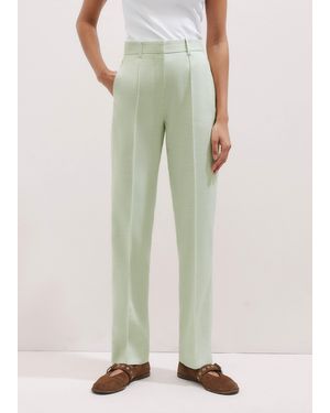 ME+EM Lightweight Tailored Cigarette Pant - Green