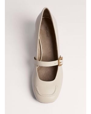 ME+EM Mary-Jane Heel - Natural
