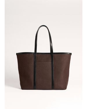 ME+EM Reversible Tote - Brown