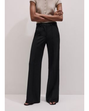 ME+EM The Tailored Leg Elongator Trouser - Blue