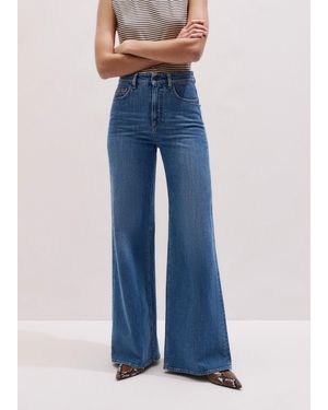 ME+EM Wide Kickflare Jean - Blue