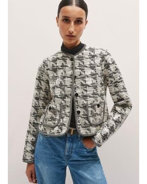 ME+EM Travel Tweed Jacket - Blue