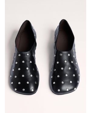 ME+EM Studded Slipper - Black