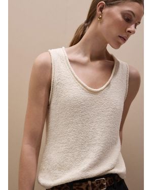 ME+EM Slim Knit Tank Top - Natural