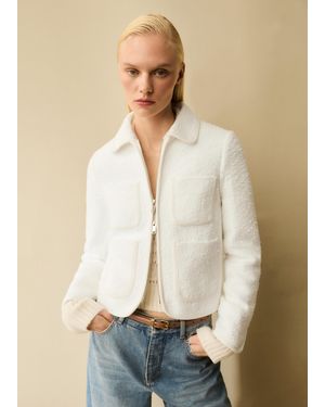 ME+EM The Textured Everyday Jacket - Natural