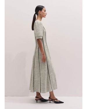 ME+EM Fit And Flare Maxi Dress - Natural