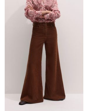 ME+EM Super Flare Trouser - Brown
