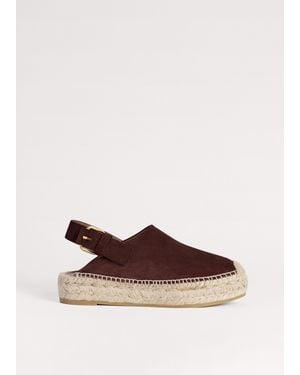ME+EM Slingback Espadrille - Brown