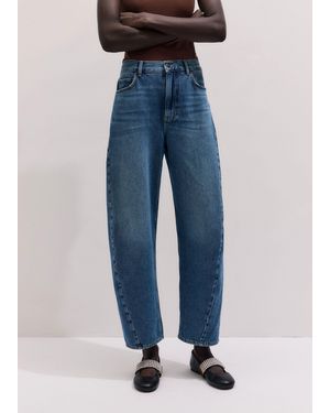 ME+EM Super Soft Engineered Tapered Jean - Blue