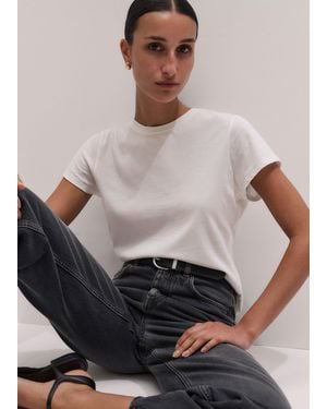 ME+EM Shrunken Layering Tee - Gray