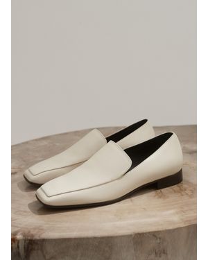 ME+EM Modern Leather Loafer - Natural