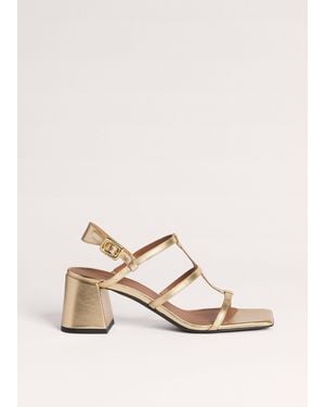 ME+EM Caged Occasion Sandal - Natural