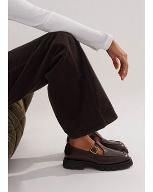 ME+EM Mary Jane Loafer - Black