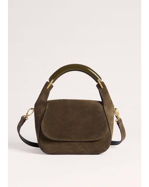 ME+EM Mini Resin Handle Bag - Metallic