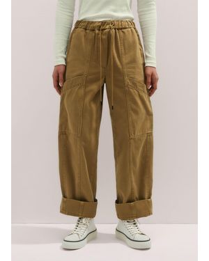 ME+EM Cotton Twill Combat Pant - Natural