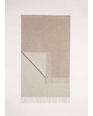 ME+EM Cashmere Blend Travel Scarf - Natural