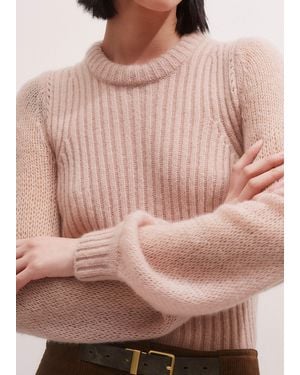 ME+EM Balloon Sleeve Jumper - Pink