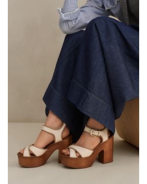 ME+EM 70S Clog Sandal - Blue