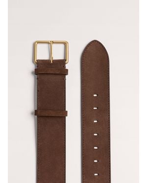 ME+EM 55Mm Wide Waist Belt - Brown